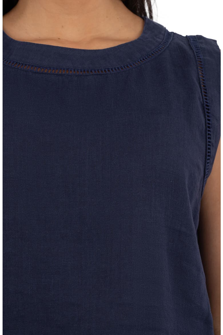 Joanne Sleeveless Top, Alternate, color, INK BLUE