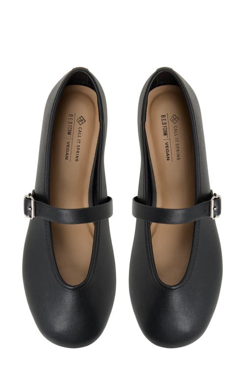 Call It Spring By Aldo Elyiaa Mary Jane Flat In Black