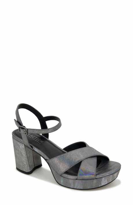Reaction Kenneth Cole Reeva Metallic Platform Sandal