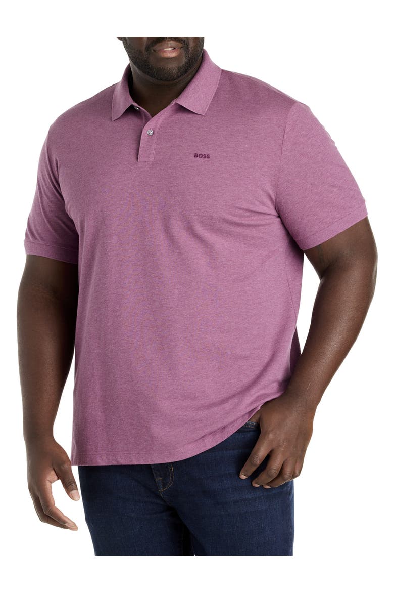 Big & Tall Pallas Polo Shirt, Main, color, LT PASTEL PURPLE