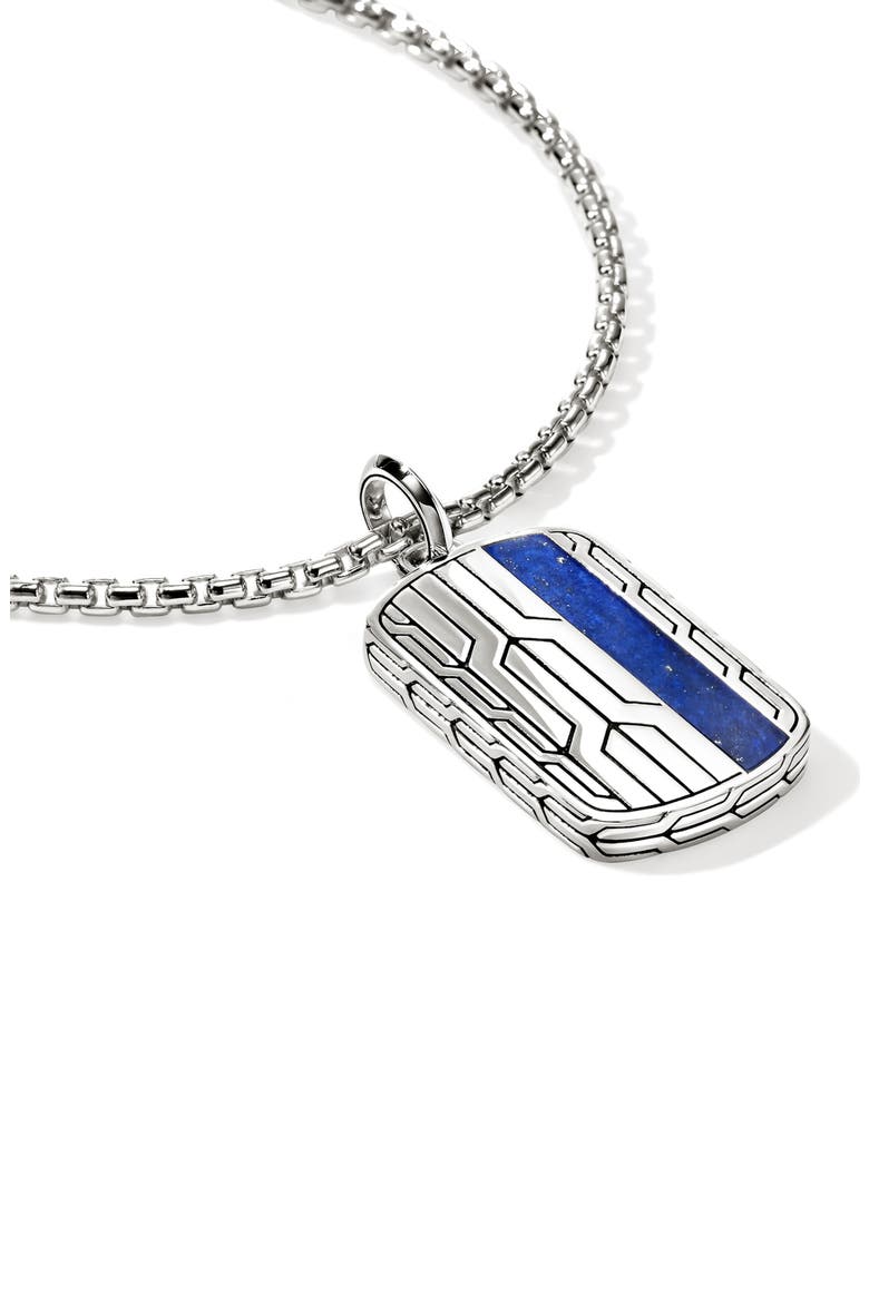 Icon 50 Pendant Necklace, Alternate, color, LAPIS LAZULI