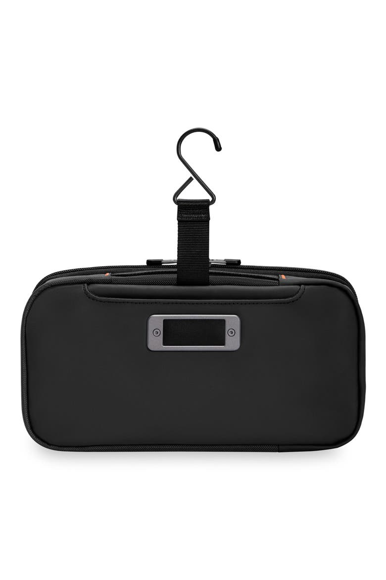 ZDX Hanging Toiletry Bag, Alternate, color, BLACK