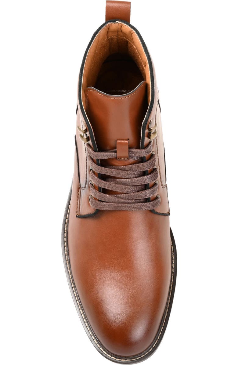 VANCE CO Langford Vegan Leather Ankle Boot, Alternate, color, Brown