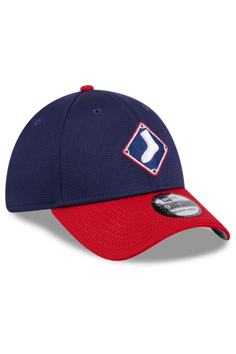 Men's New Era  Navy Chicago White Sox 2024 Batting Practice 39THIRTY Flex Hat, Alternate, color, Navy