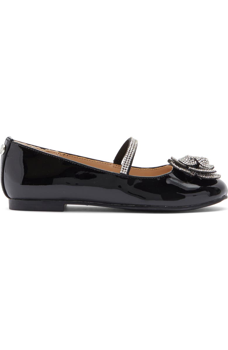 Nina Kids' Izzy Mary Jane Flat, Alternate, color, Black Patent