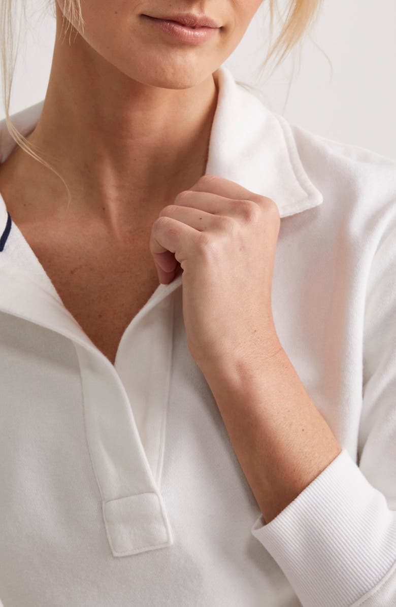 vineyard vines Cotton Polo Sweatshirt, Alternate, color, 