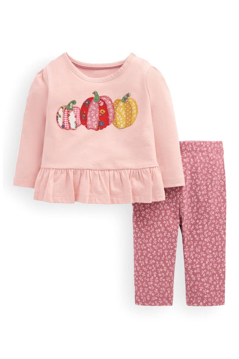 Kids' Appliqu9 Jersey Play Set, Main, color, PINK PATCHWORK PUMPKINS