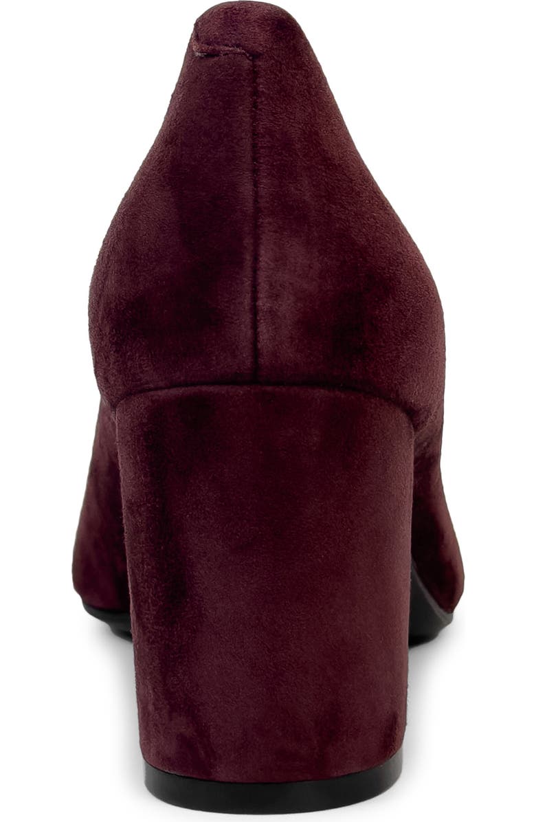 Aerosoles Betsy Almond Toe Pump, Alternate, color, Fig Suede