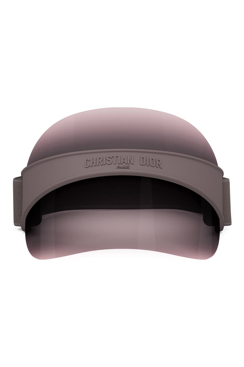 'DiorClub V1U Mask Visor, Main, color, GREY/ OTHER / GRADIENT SMOKE
