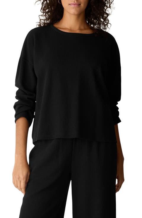 Waffle Knit Box Top