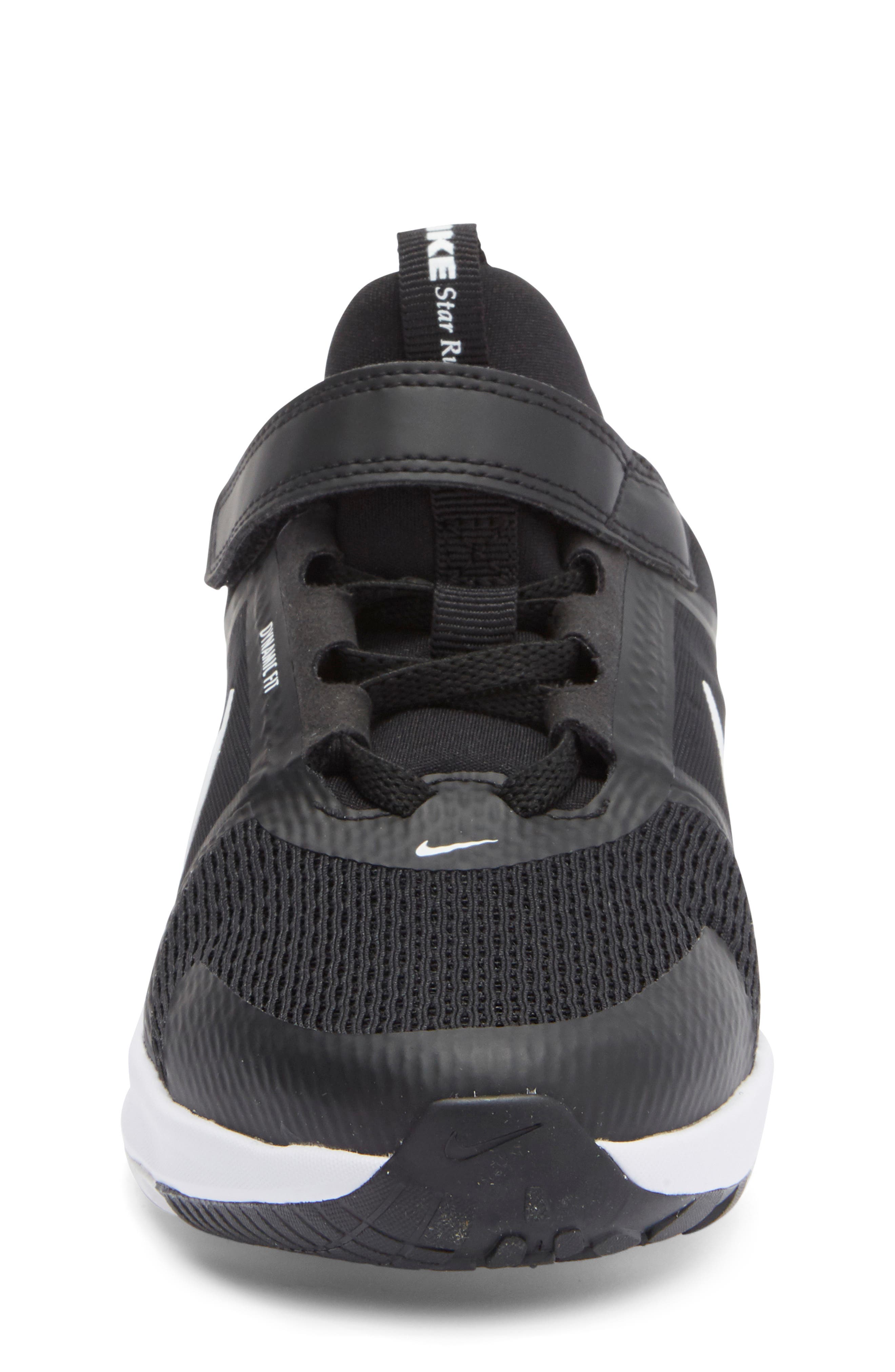 Nike Kids' Star Runner 5 Sneaker, Alternate, color, Black/ White/ White
