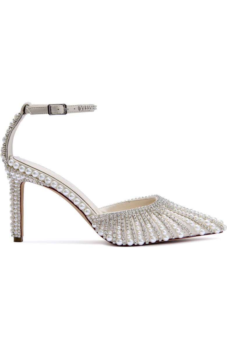 AZALEA WANG Davina Stiletto Pump, Main, color, Ivory