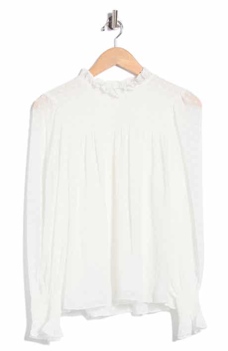 Clip Dot Long Sleeve Top