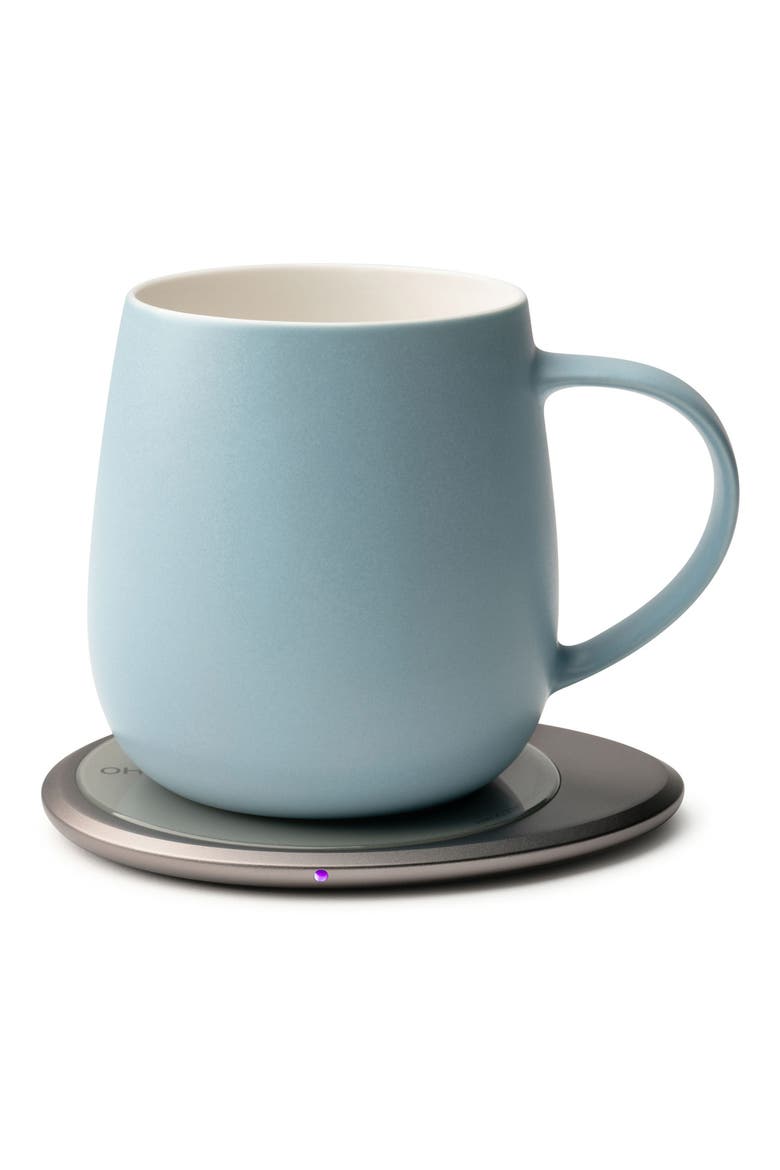 Ui 3 Mug & Warmer Set, Alternate, color, MOON BLUE