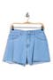 Denim Bell Shorts