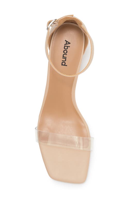 Abound Finn Sandal In Beige Clear