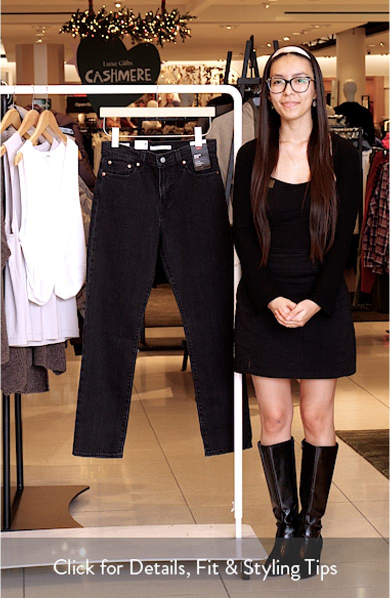 Wedgie High Waist Slim Jeans, sales video thumbnail