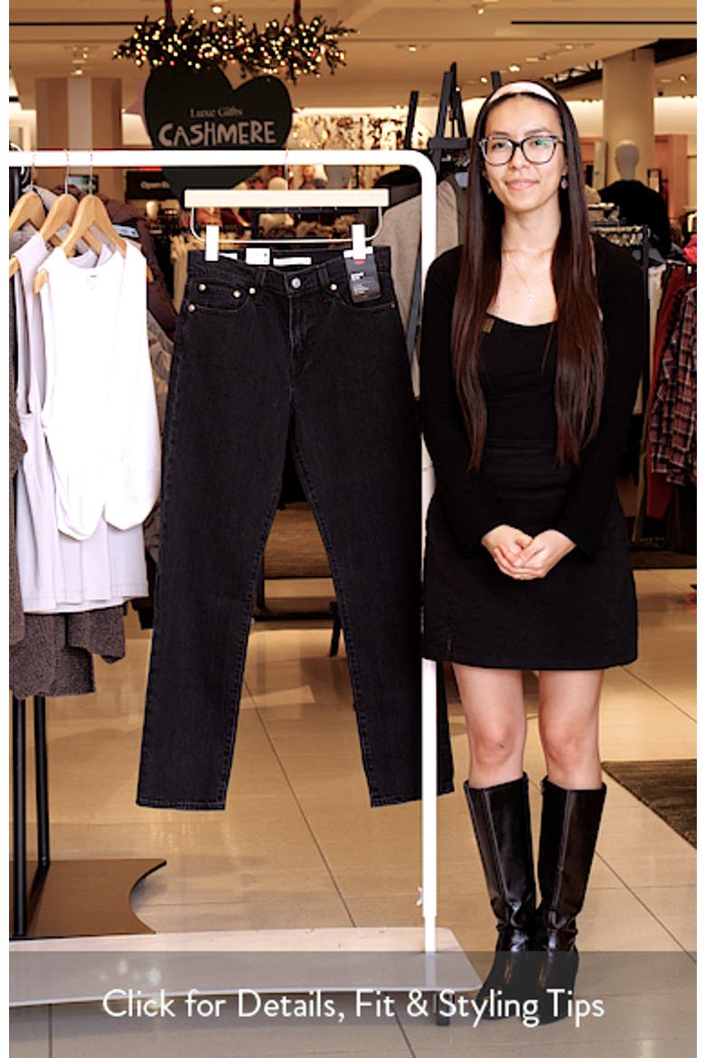 Wedgie High Waist Slim Jeans video