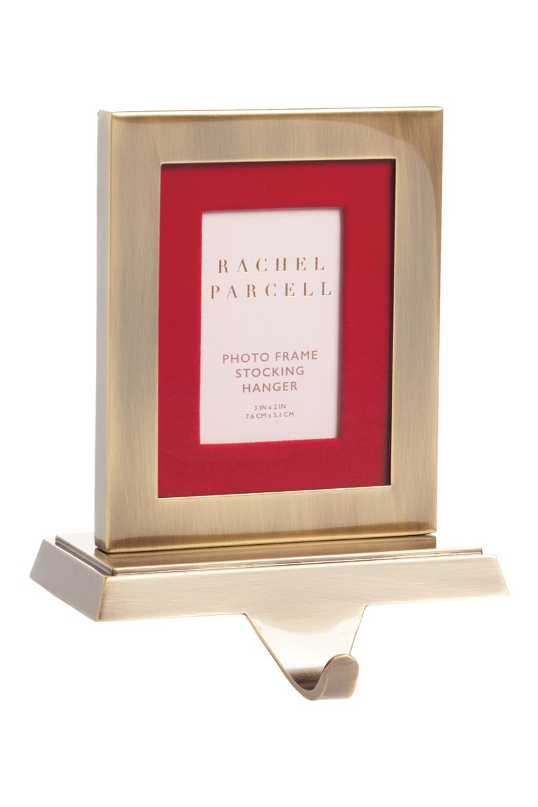 Rachell Parcell Photo Stocking Hanger, Alternate, color, ANTIQUE BRASS