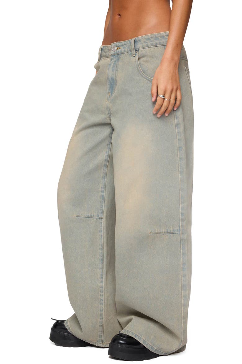 Santi Low Rise Wide Leg Jeans, Alternate, color, LIGHT-BLUE