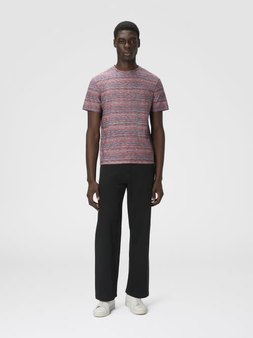 Missoni T-shirt With Flame And Zigzag Pattern In Multi
