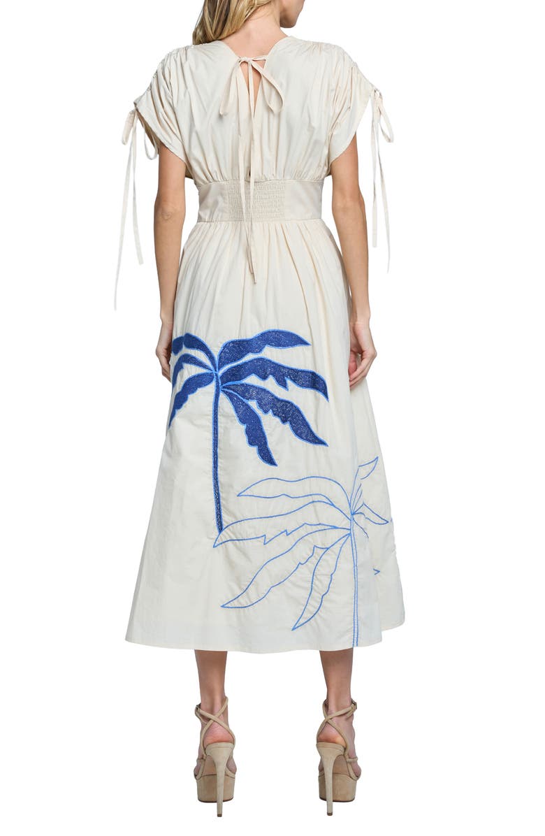 CIEBON Gale Embroidered A-Line Dress, Alternate, color, 