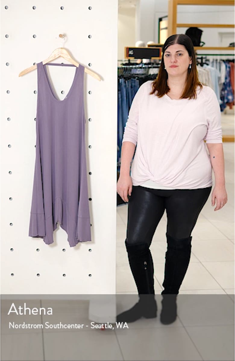 Washed Ribbed Jersey Dress, sales video thumbnail