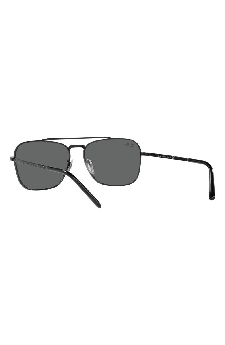 Ray-Ban New Caravan 58mm Square Sunglasses, Alternate, color, Black / Dark Grey