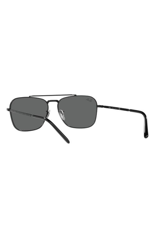 Ray Ban Ray-ban New Caravan 58mm Square Sunglasses In Black
