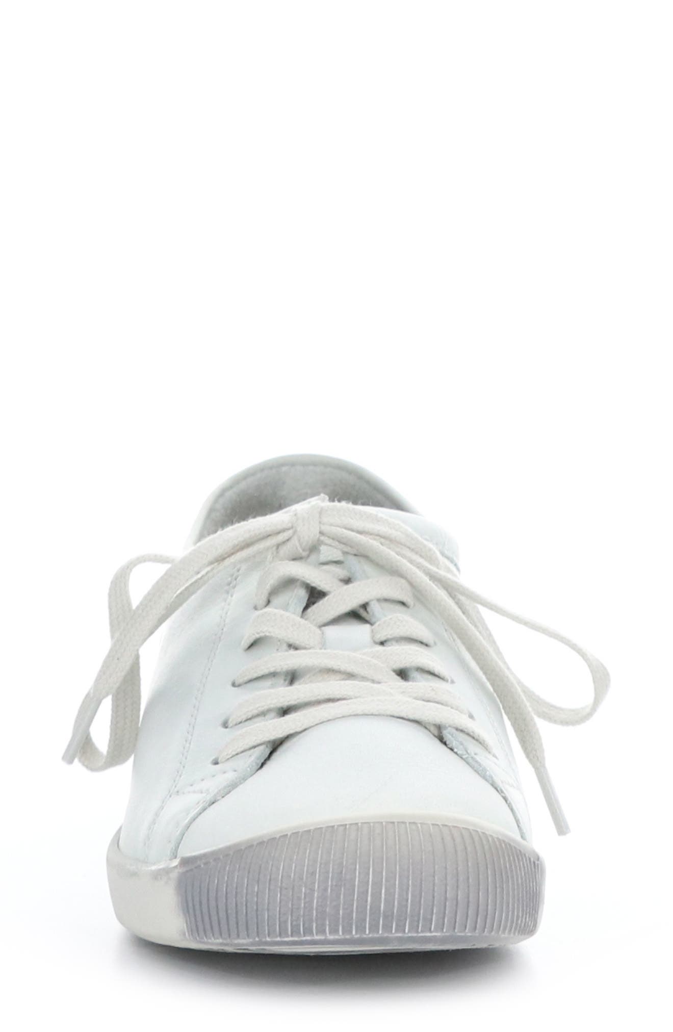 Isla Sneaker, Alternate, color, 534 WHITE SMOOTH LEA