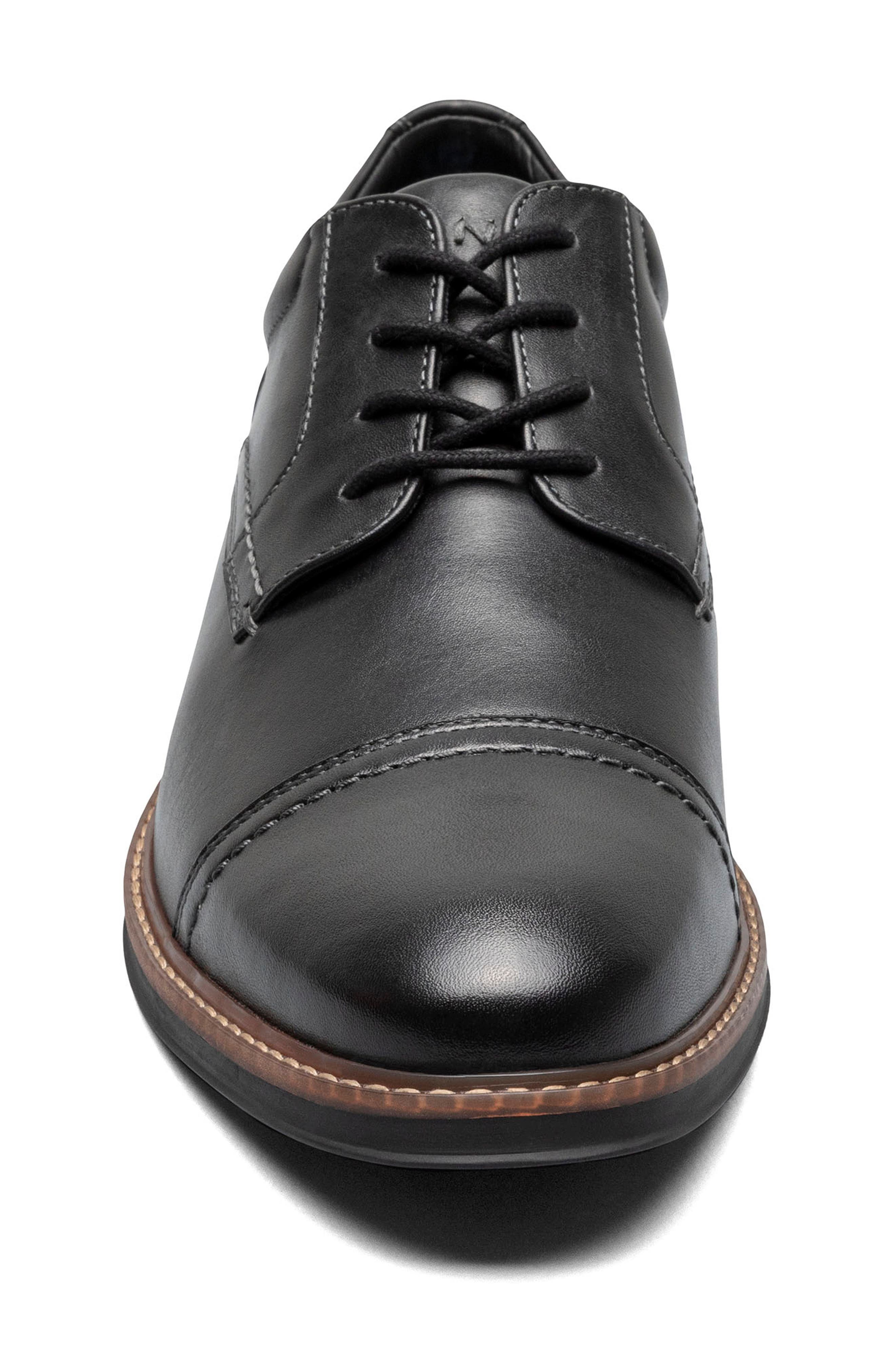 NUNN BUSH Calderone Cap Toe Derby - Wide Width Available, Alternate, color, Black