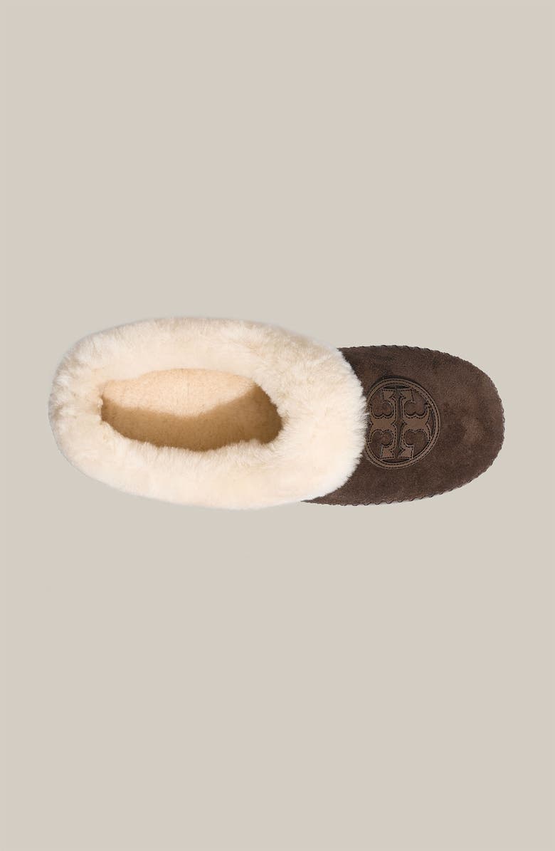 Tory Burch 'Coley' Genuine Shearling Slipper, Alternate, color,
