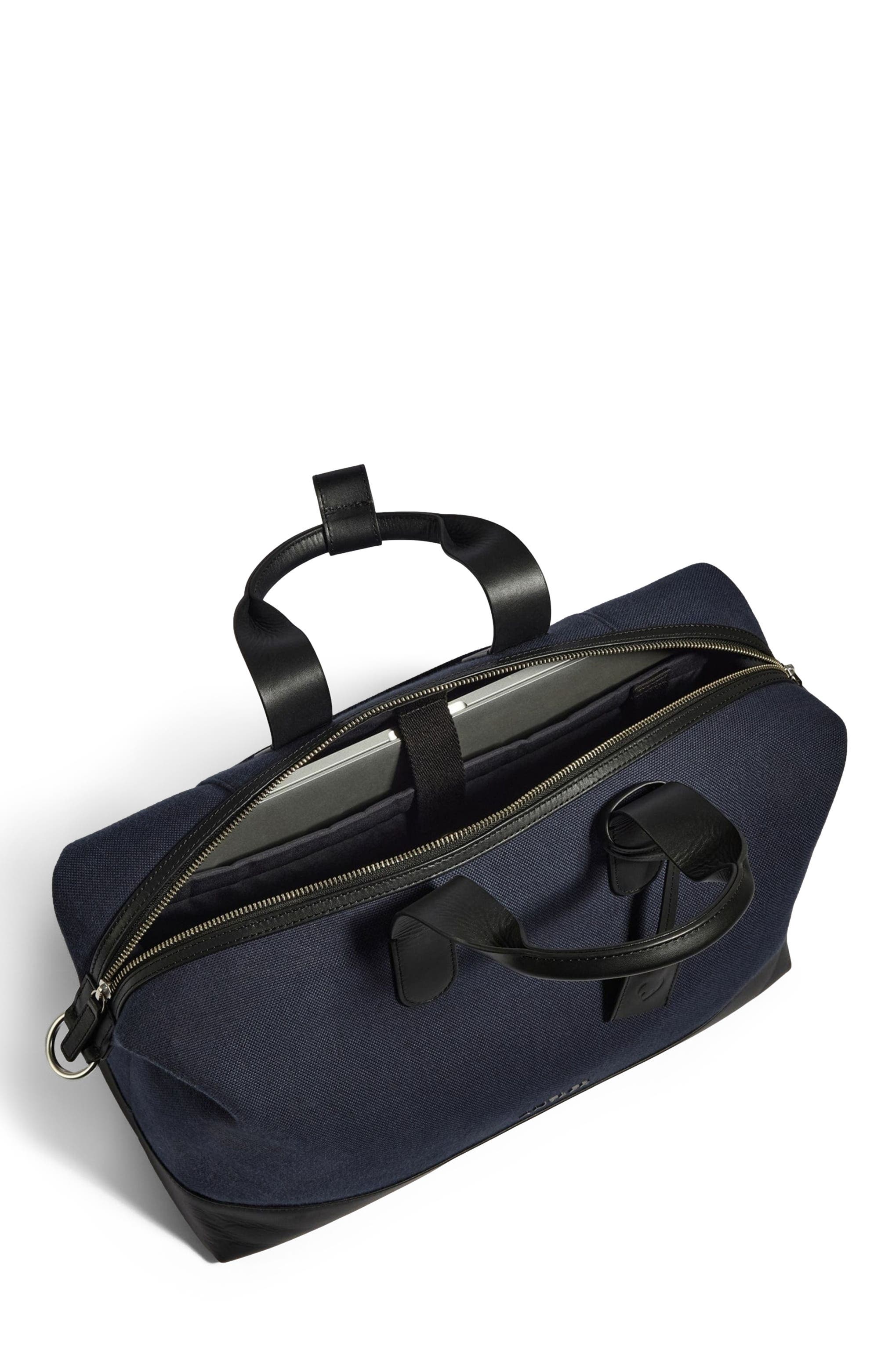 Heritage Overnight Bag in Navy, Alternate, color, Navy