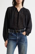 Nili Lotan Neville Embroidered Shirt