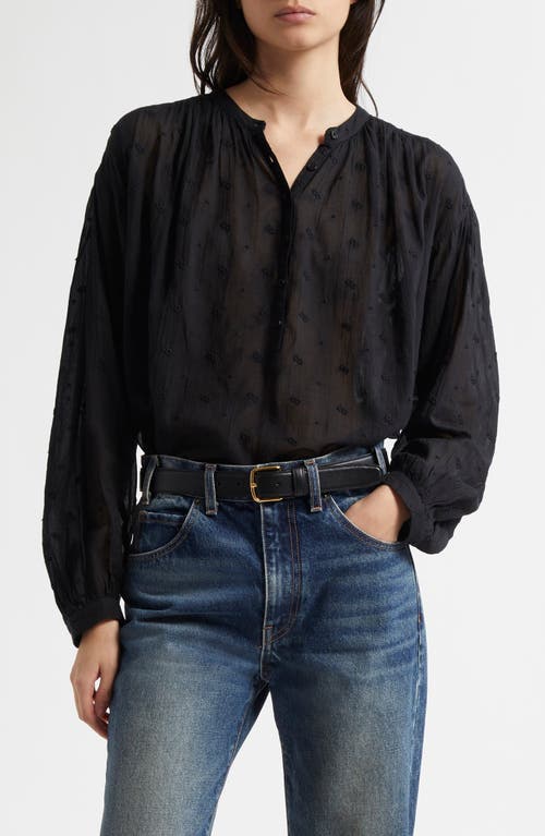 NILI LOTAN NILI LOTAN NEVILLE EMBROIDERED SHIRT