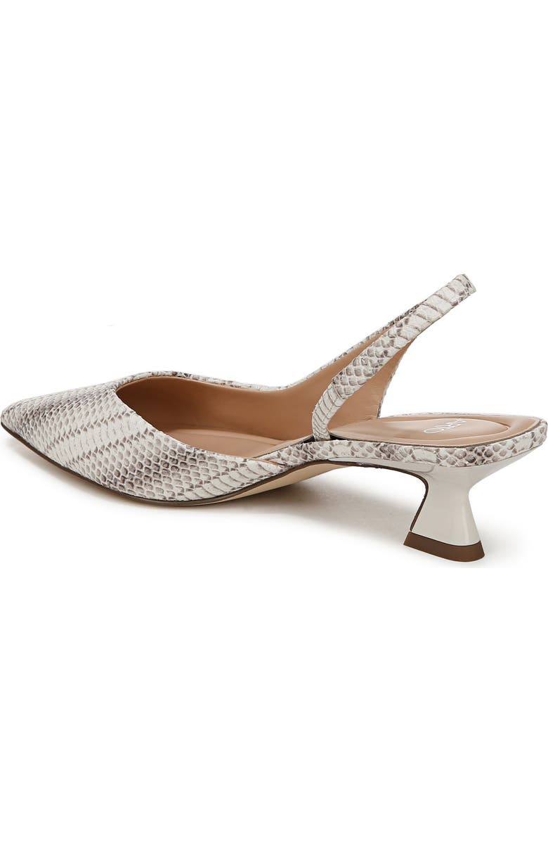 SARTO by Franco Sarto Devin Kitten Heel Slingback Pump, Alternate, color, Grey