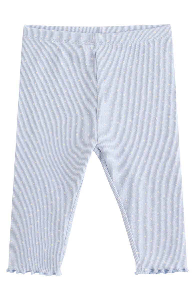 NEXT Kids' Frill Hem T-Shirt & Leggings Set, Alternate, color, Blue