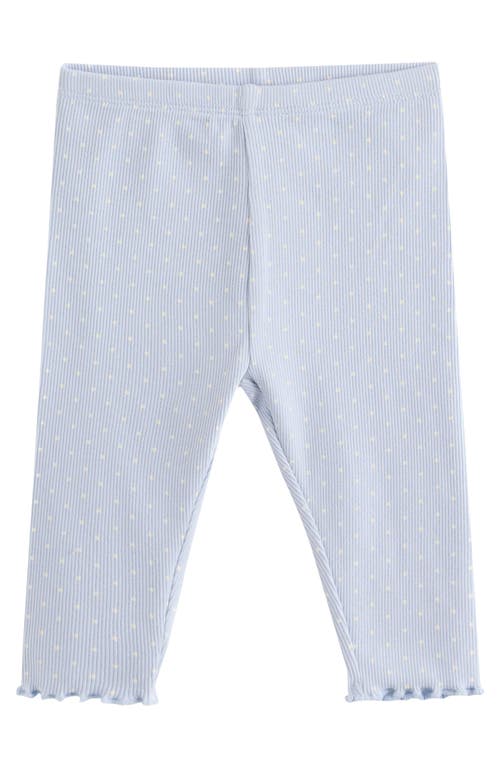 Next Kids' Frill Hem T-shirt & Leggings Set In Blue