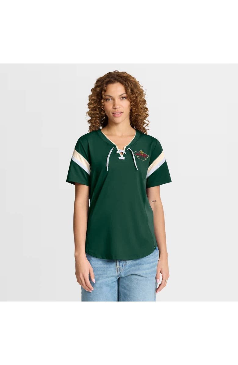 FANATICS Women's Fanatics Green Minnesota Wild Offside Athena T-Shirt, Main, color, Green