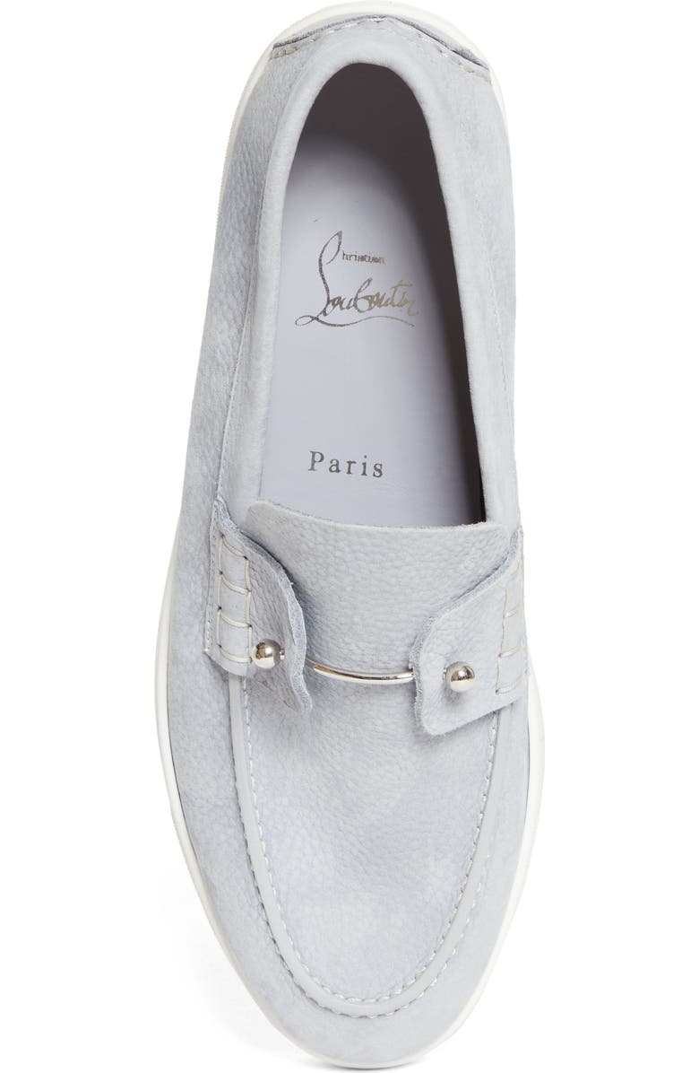 Christian Louboutin Chambeliboat Loafer, Alternate, color, Grey