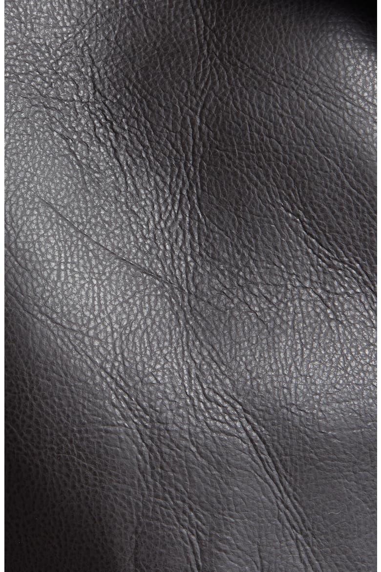 Faux Shearling & Faux Leather Aviator Jacket, Alternate, color, BROWN
