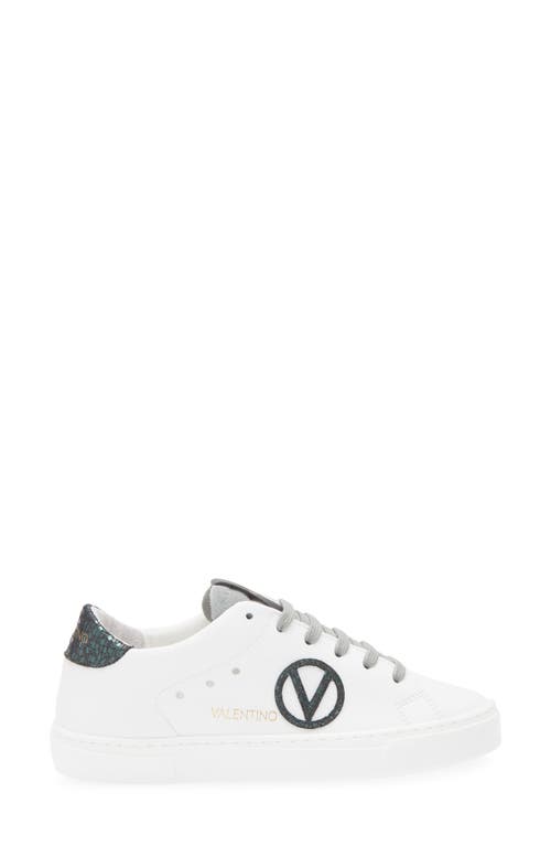 Valentino By Mario Valentino Laura Low Top Sneaker In White