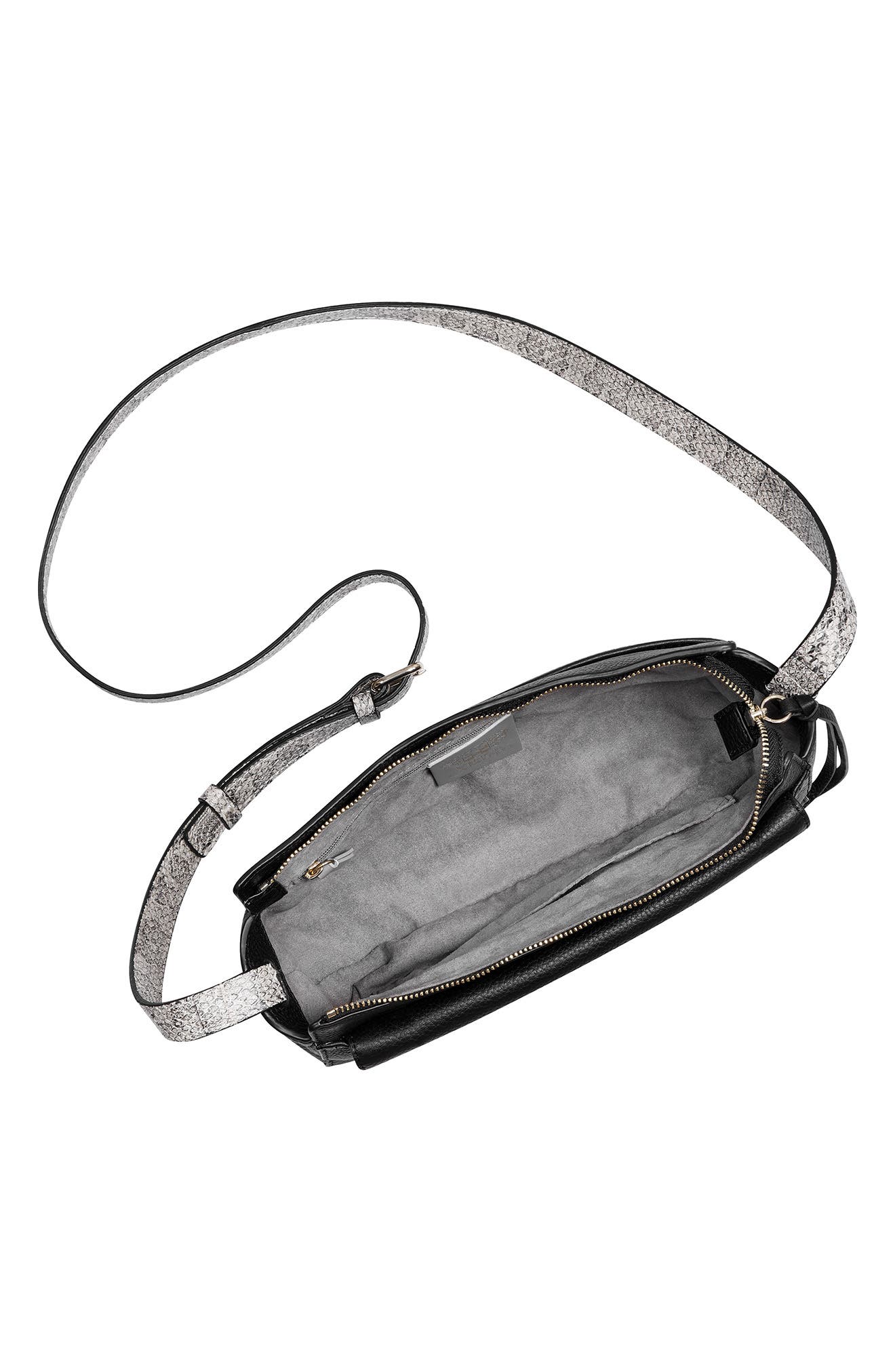 Vince Camuto Vivia Leather Crossbody Bag, Alternate, color, 