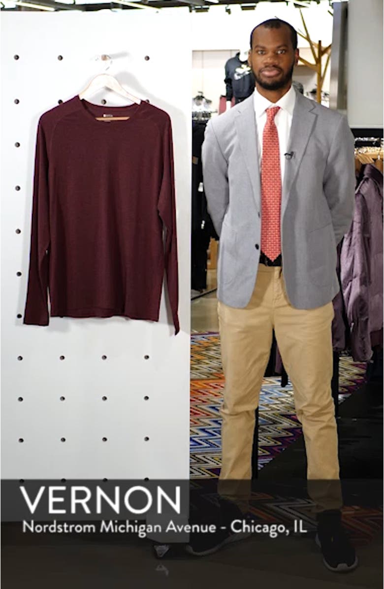 Long Sleeve Base Layer Tee, sales video thumbnail