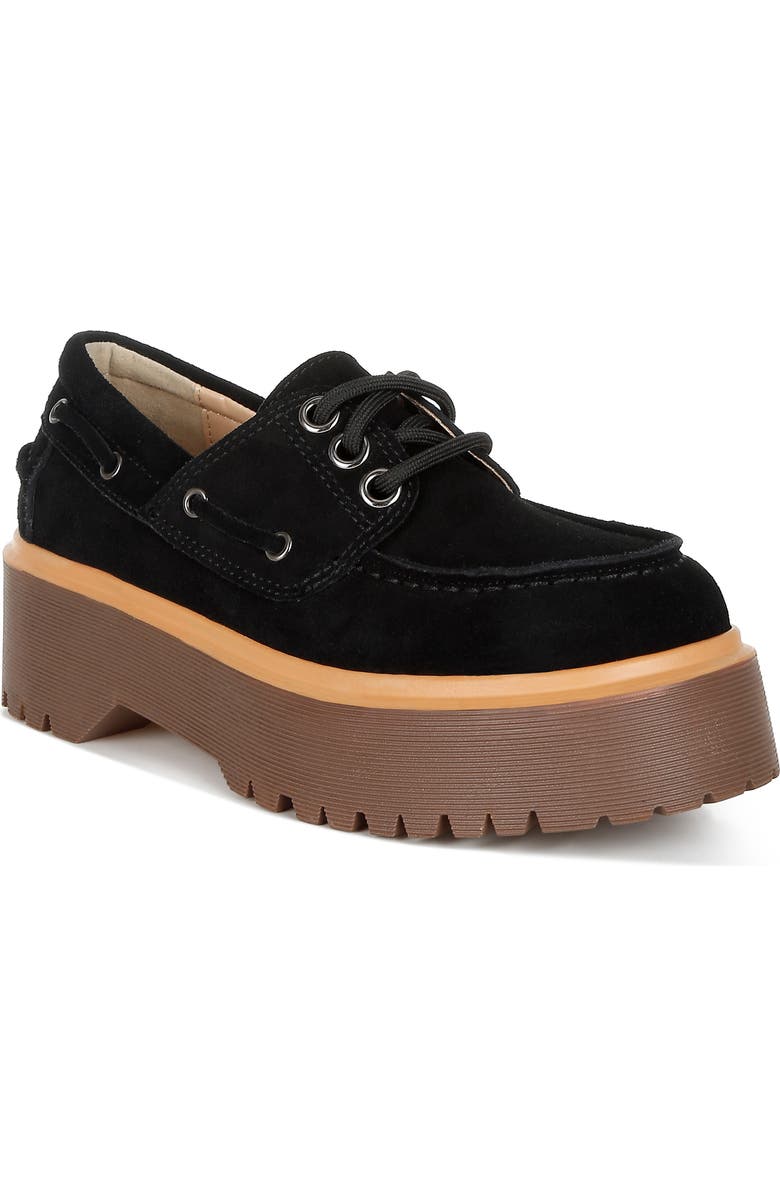 Rag & Co Cuckatoos Platform Boat Shoe, Main, color,