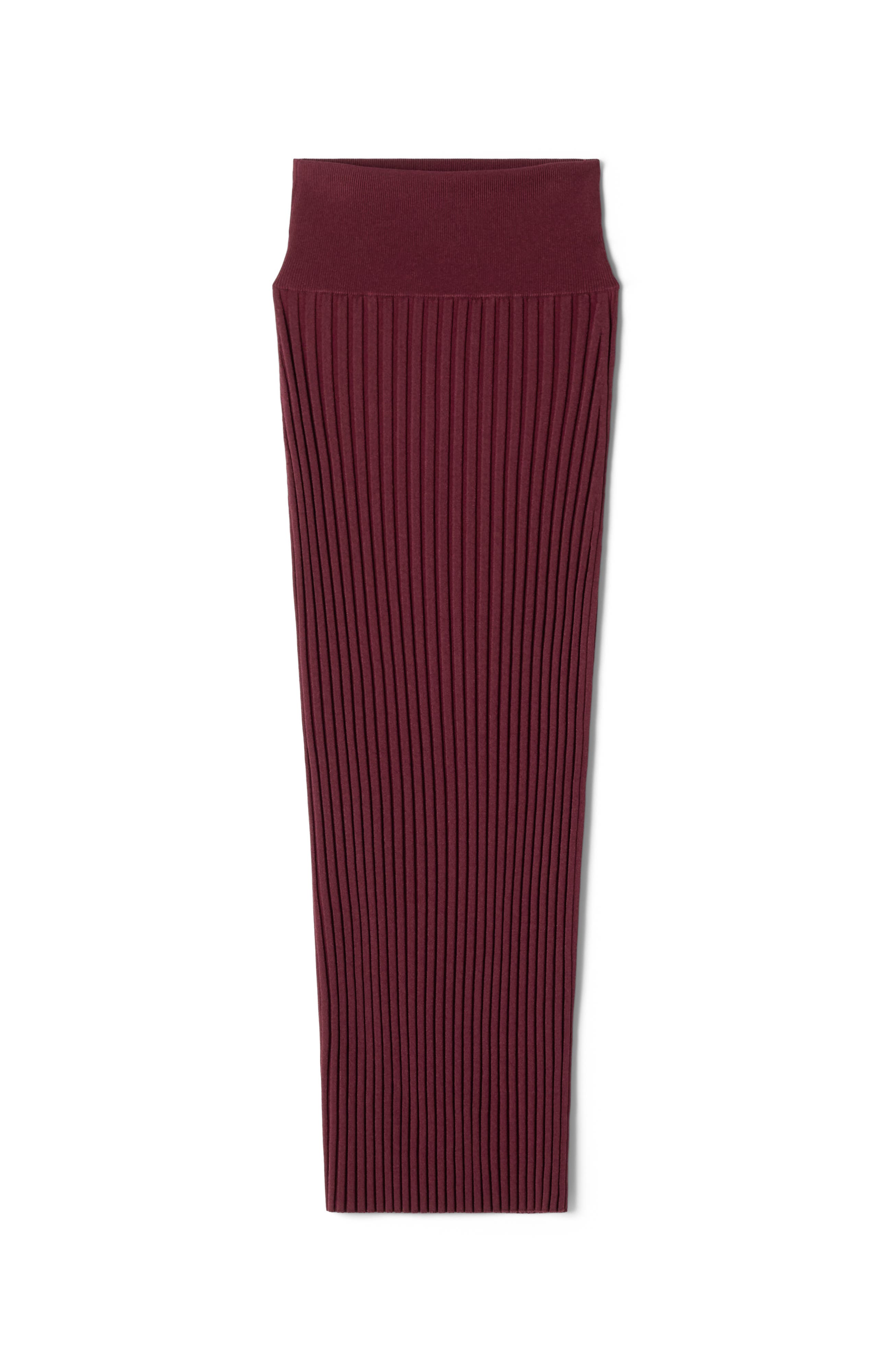Red Midi Skirt In Viscose - image 2