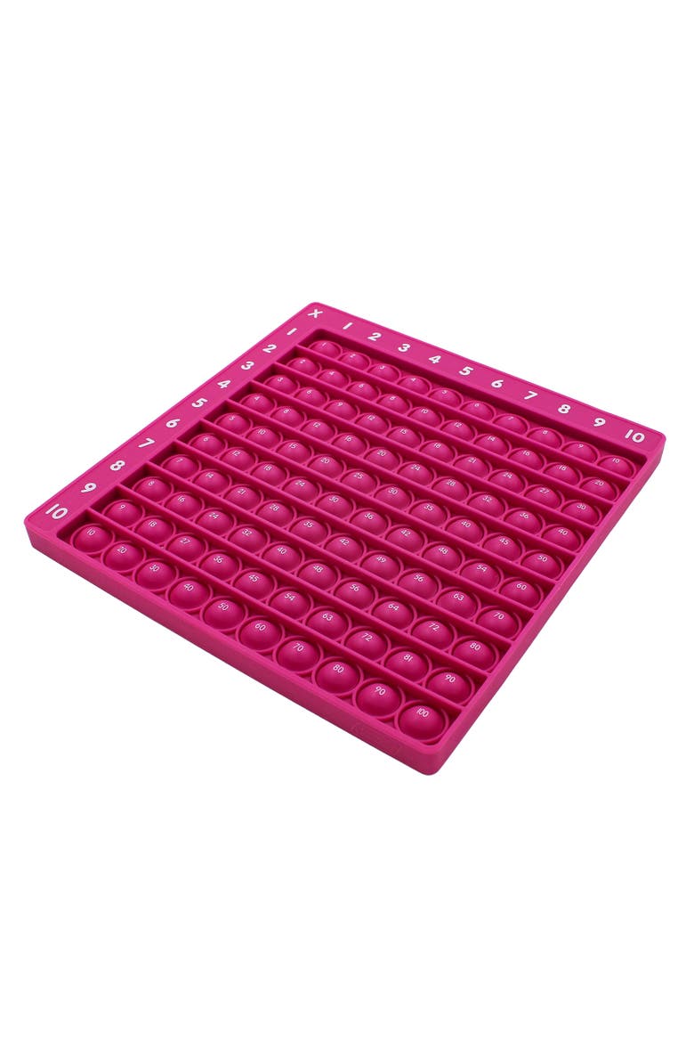 Multiplication Pop and Learn Bubble Board, Alternate, color, Multicolored