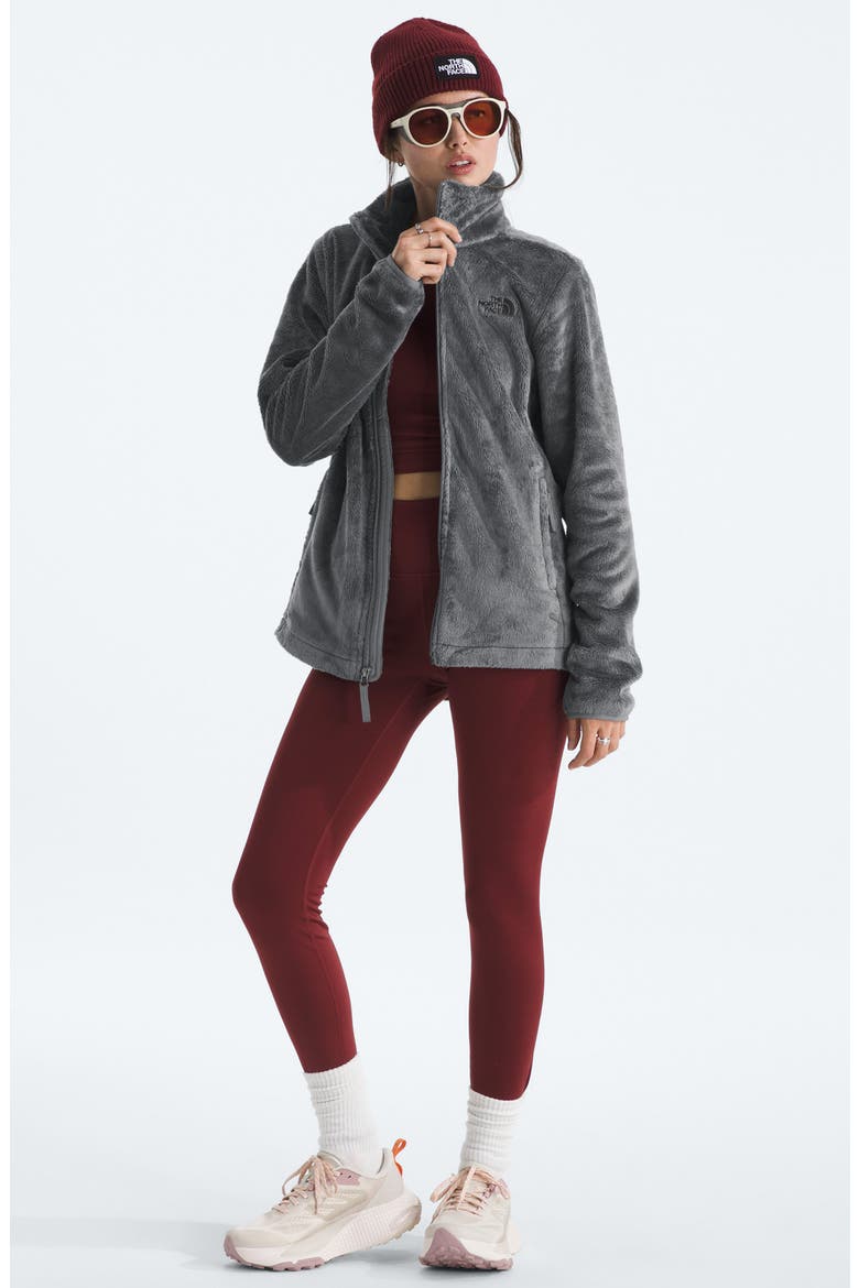 Osito Zip Fleece Jacket, Alternate, color, SMOKED PEARL