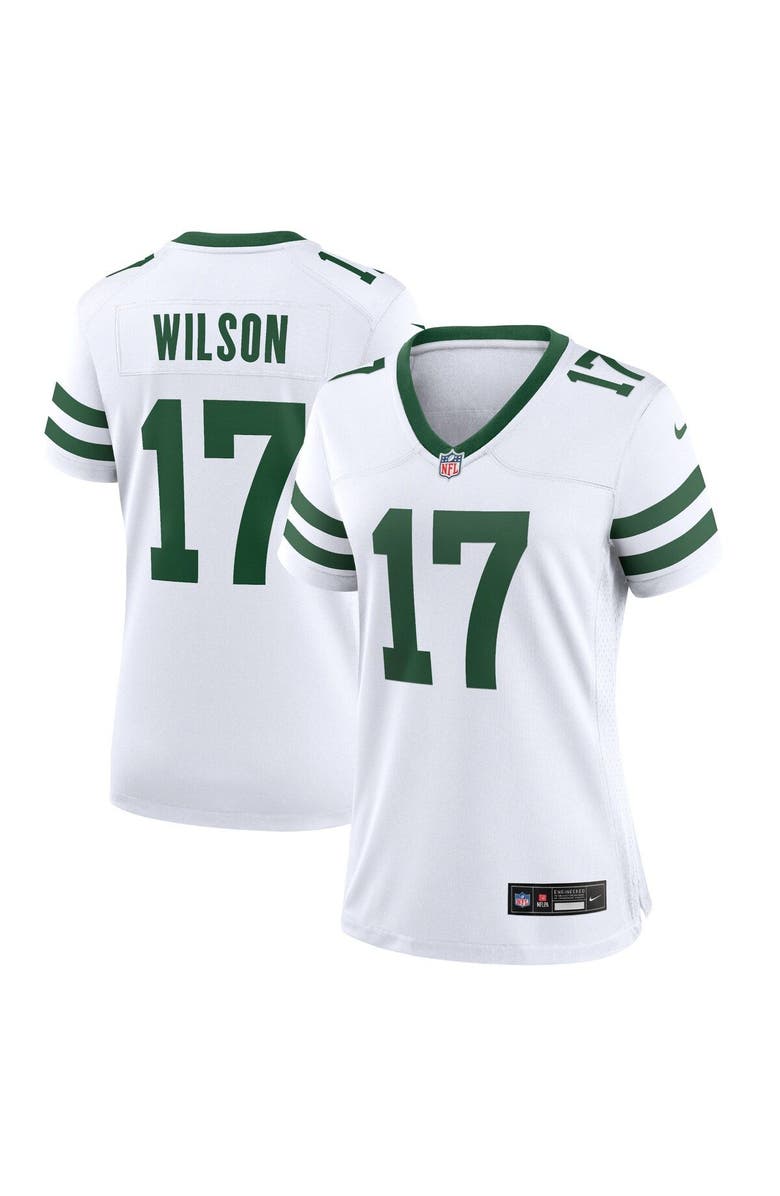 Nike Women's Nike Garrett Wilson White New York Jets Player Jersey, Main, color,