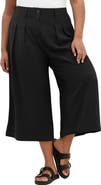 City Chic Abbie Wide Leg Crop Pants